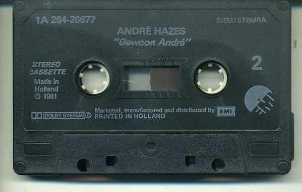 André Hazes : Gewoon André (Cass, Album)