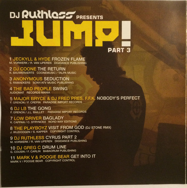 DJ Ruthless : Jump! Part 3 (CD, Mixed)