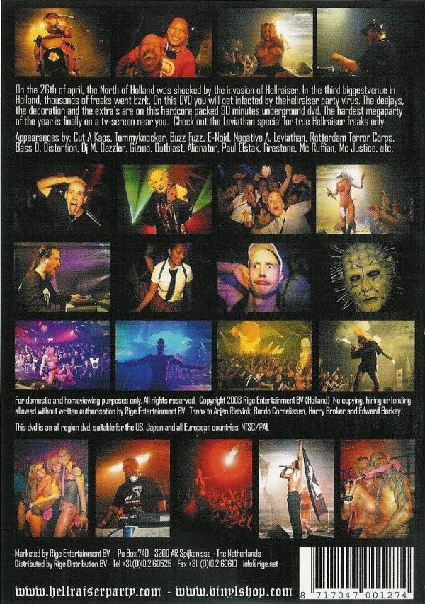 Various : Hellraiser 2003 Live (DVD)