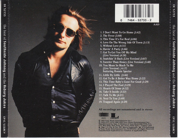 Southside Johnny & The Asbury Jukes : The Best Of Southside Johnny And The Asbury Jukes (CD, Comp, RM)