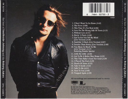 Southside Johnny & The Asbury Jukes : The Best Of Southside Johnny And The Asbury Jukes (CD, Comp, RM)