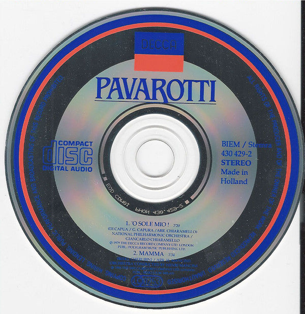 Luciano Pavarotti : O Sole Mio  /  Mamma (CD, Maxi)