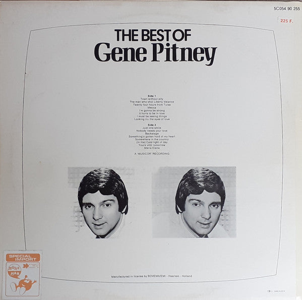 Gene Pitney : The Best Of Gene Pitney (LP, Comp)