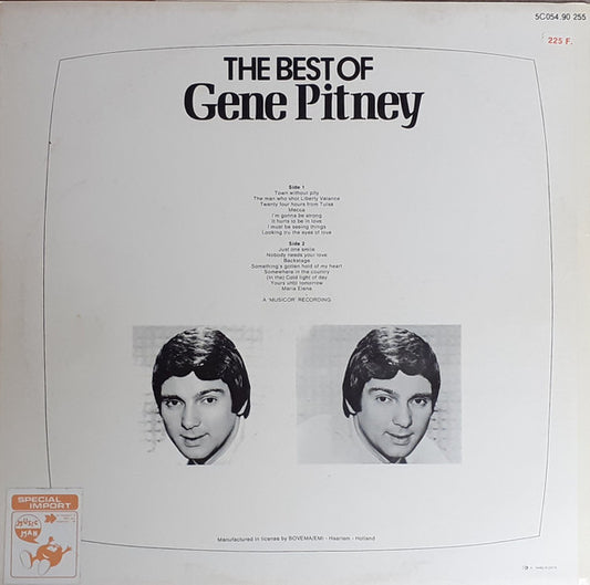 Gene Pitney : The Best Of Gene Pitney (LP, Comp)