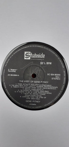 Gene Pitney : The Best Of Gene Pitney (LP, Comp)