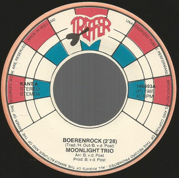 Moonlight Trio : Boer'nrock (7", Single)
