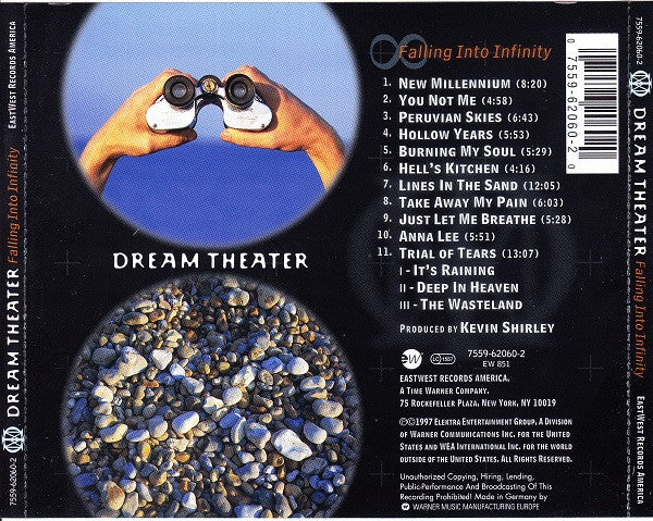 Dream Theater : Falling Into Infinity (CD, Album, RP)