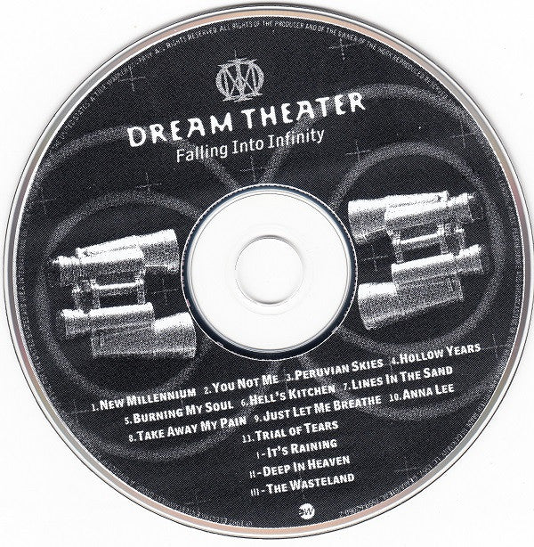 Dream Theater : Falling Into Infinity (CD, Album, RP)