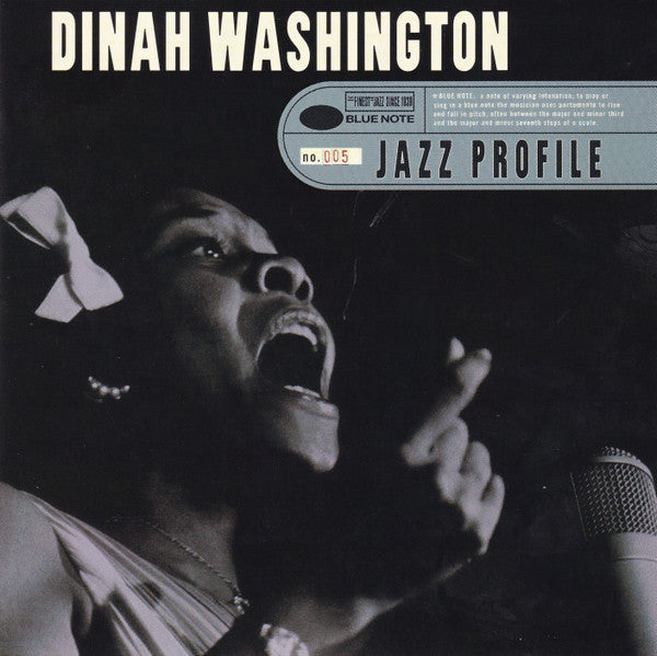 Dinah Washington : Jazz Profile: Dinah Washington (CD, Comp)