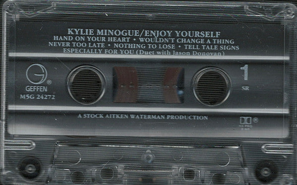 Kylie Minogue : Enjoy Yourself (Cass, Album, SR,)