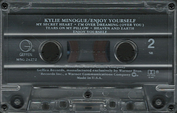 Kylie Minogue : Enjoy Yourself (Cass, Album, SR,)