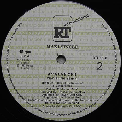 Avalanche (9) : Traveling (12", Maxi)