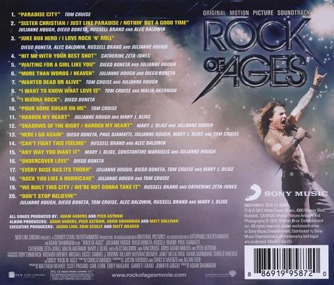 Various : Rock Of Ages: Original Motion Picture Soundtrack (CD, Album)