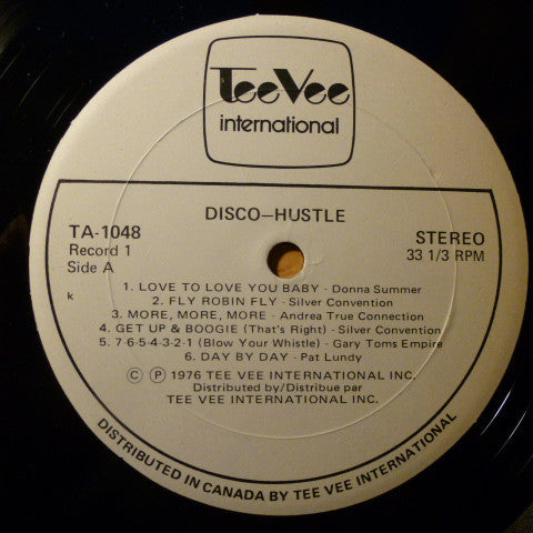 Various : Disco Hustle (2xLP, Comp, Mixed)