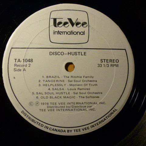 Various : Disco Hustle (2xLP, Comp, Mixed)