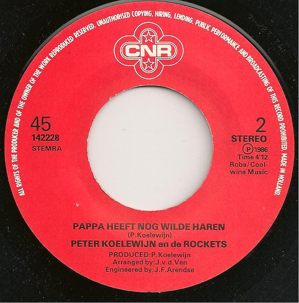 Peter Koelewijn & Zijn Rockets : Parlez-vous Français? (7", Single)
