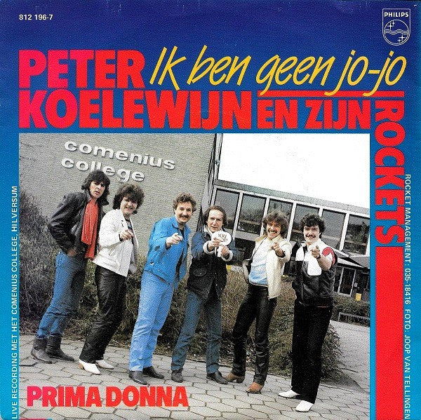 Peter Koelewijn & Zijn Rockets : Ik Ben Geen Jo-Jo (7", Single)