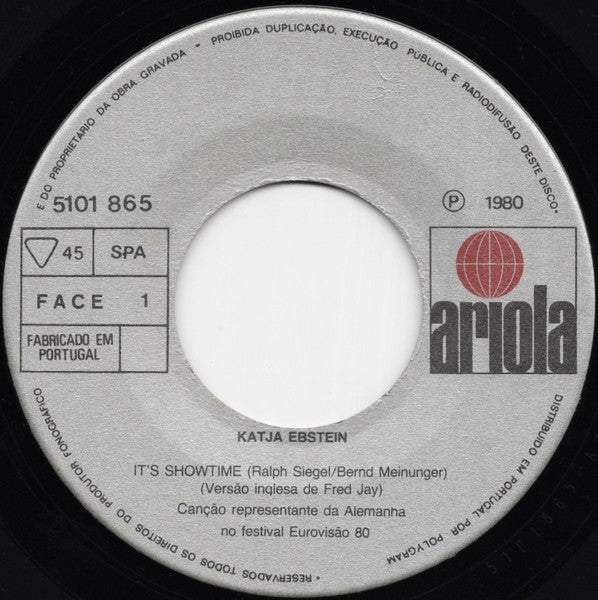 Katja Ebstein : It's Showtime (7", Single)