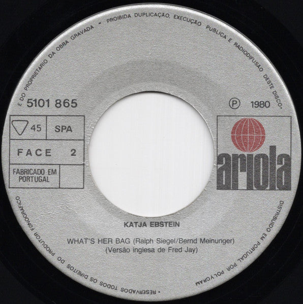 Katja Ebstein : It's Showtime (7", Single)