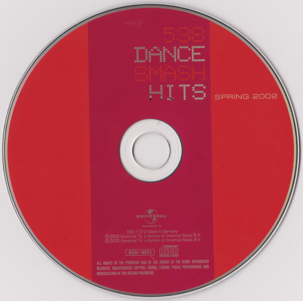 Various : 538 Dance Smash Hits Spring 2002 (CD, Comp)
