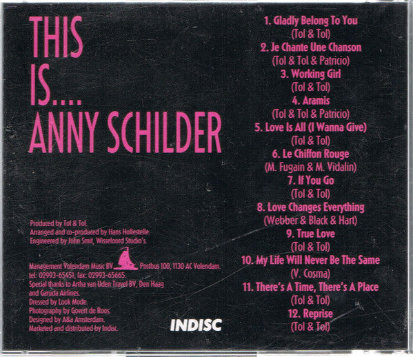 Anny Schilder : This Is... Anny Schilder (CD, Album)