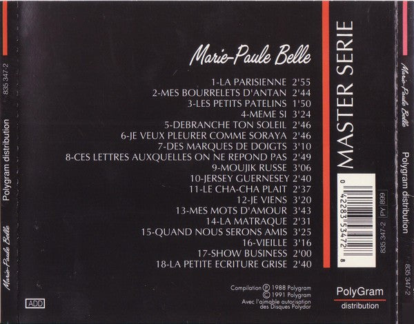 Marie-Paule Belle : Marie-Paule Belle (CD, Comp, RE, RP)