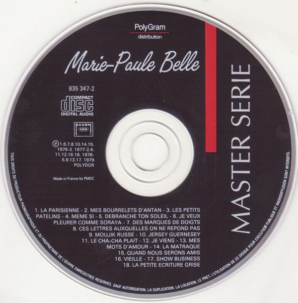 Marie-Paule Belle : Marie-Paule Belle (CD, Comp, RE, RP)