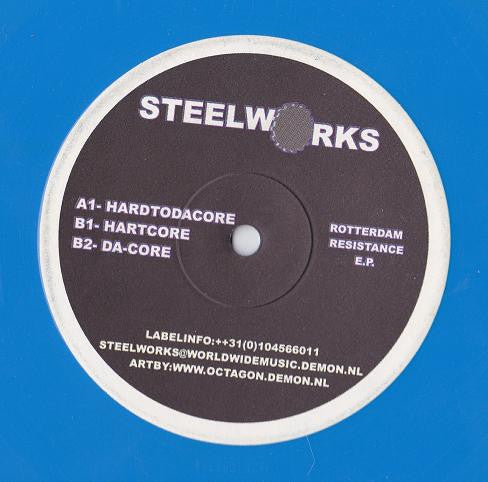 Rotterdam Resistance : Rotterdam Resistance E.P. (10", EP, Blu)