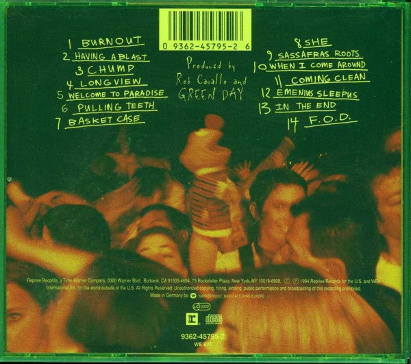 Green Day : Dookie (CD, Album, Gre)