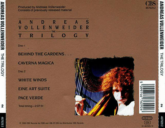 Andreas Vollenweider : The Trilogy (2xCD, Comp)