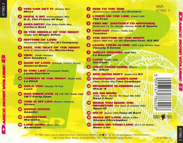 Various : Dance Now! 8 (2xCD, Comp)