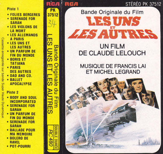 Francis Lai & Michel Legrand : Les Uns Et Les Autres (Bande Originale Du Film) (Cass, Album, Dou)