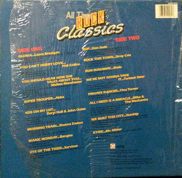 Various : All Time Rock Classics (LP, Comp)