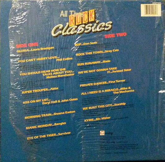 Various : All Time Rock Classics (LP, Comp)