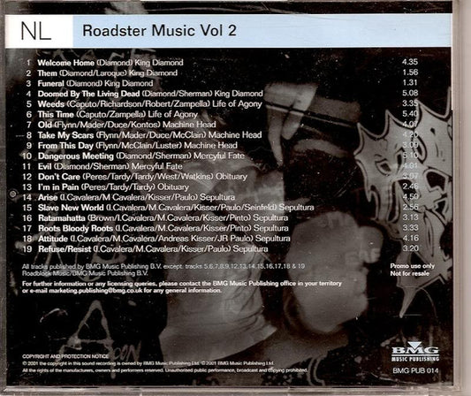 Various : NL Roadster Music Vol. 2 (CD, Comp, Promo)