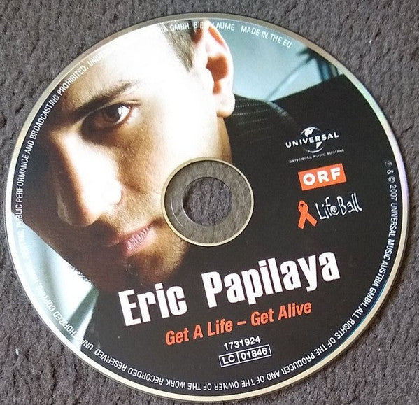 Eric Papilaya : Get A Life - Get Alive (CD, Maxi)