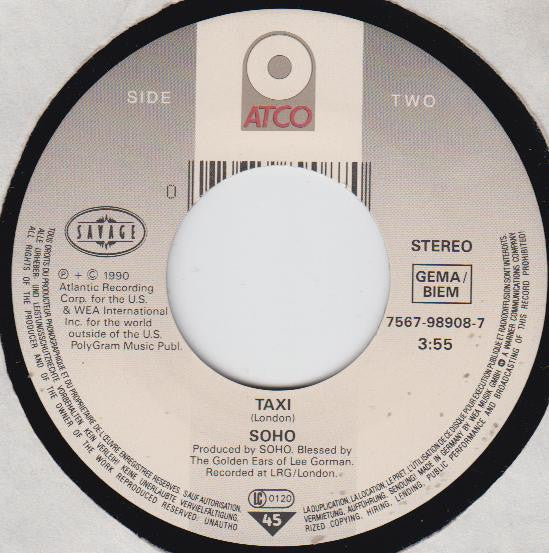 Soho (2) : Hippychick (7", Single)