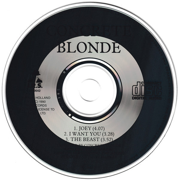 Concrete Blonde : Joey (CD, Maxi)