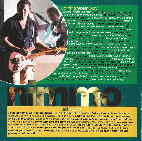 The Nimmo Brothers : Coming Your Way (CD, Album, RE)