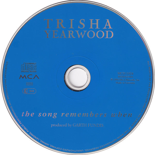 Trisha Yearwood : The Song Remembers When (CD, Album)