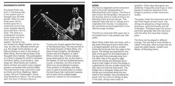 Sourakata Koité : Senegambia (CD, Album, RE, RM)