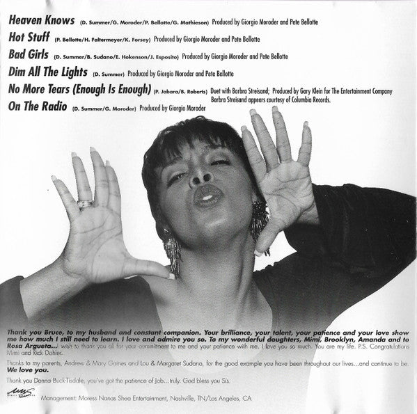 Donna Summer : Endless Summer Donna Summer's Greatest Hits (CD, Comp, RE)