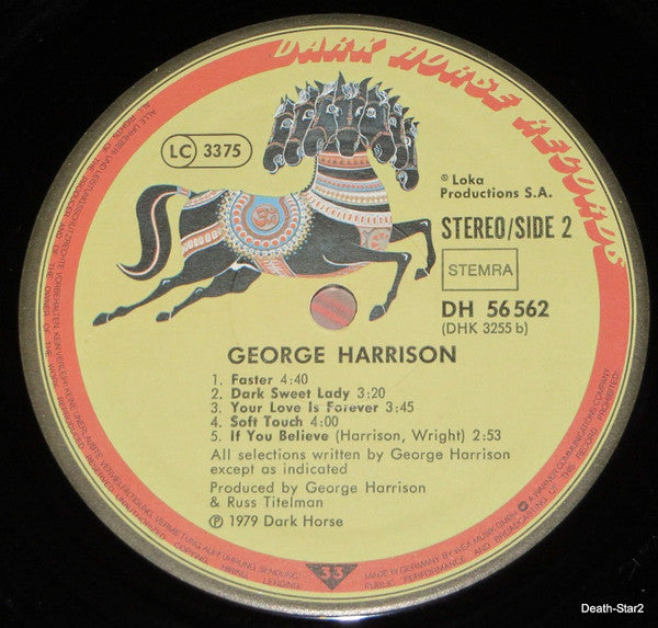 George Harrison : George Harrison (LP, Album)
