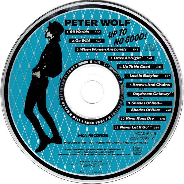 Peter Wolf : Up To No Good! (CD, Album)
