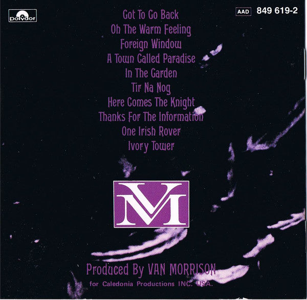 Van Morrison : No Guru, No Method, No Teacher (CD, Album, RE)