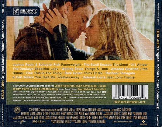 Various : Dear John (Original Motion Picture Soundtrack) (CD, Comp)