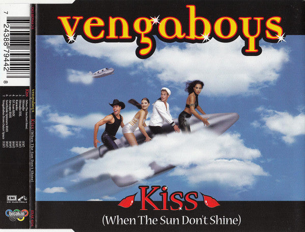 Vengaboys : Kiss (When The Sun Don't Shine) (CD, Maxi)