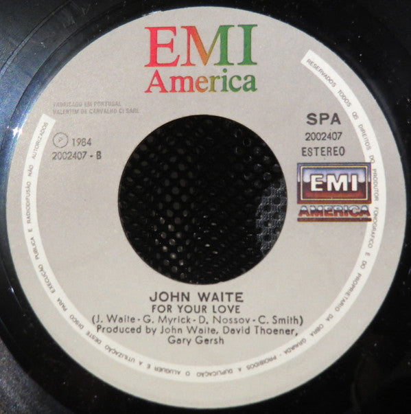 John Waite : Missing You (7", Single)