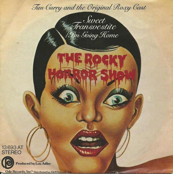 Tim Curry And Tim Curry And The Original Roxy Cast : Sweet Transvestite  (7", Single)