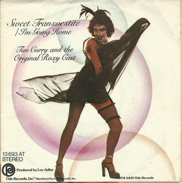 Tim Curry And Tim Curry And The Original Roxy Cast : Sweet Transvestite  (7", Single)